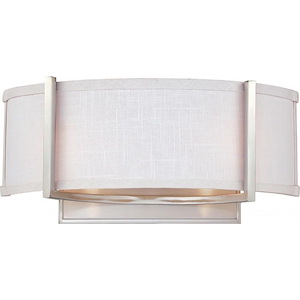 Gemini-Two Light Wall Sconce-16 Inches Wide by 7.25 Inches High - 278853