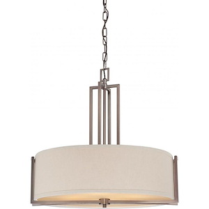 Gemini-Four Light Pendant-23.5 Inches Wide by 22.88 Inches High