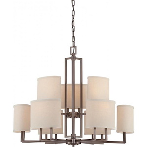 Gemini-Nine Light Chandelier-31.25 Inches Wide by 26.5 Inches High - 278827