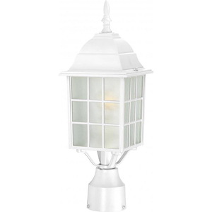 Adams-Outdoor Post Light-6.125 Inches Wide by 18.25 Inches High - 339373