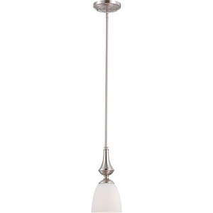 Patton-1 Light Mini Pendant-5.13 Inches Wide by 50.5 Inches High - 339283