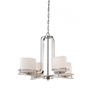 Loren-4 Light Chandelier-26.25 Inches Wide by 18.75 Inches High - 339426