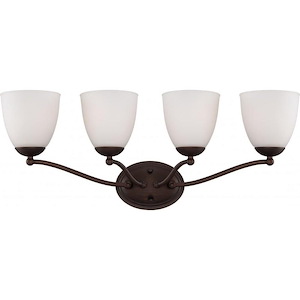 Patton-4 Light Vanity Fixture-28 Inches Wide by 11 Inches High - 339402