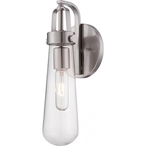 Beaker-One Light-Vanity-5.5 Inches Wide by 14.125 Inches High