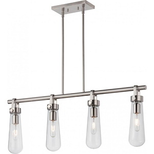 Beaker-Four Light Pendant-36 Inches Wide by 52 Inches High