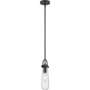 Beaker-One Light-Pendant-4.75 Inches Wide by 52.75 Inches High - 407433