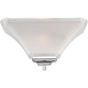 Parker-One Light Wall Sconce-13 Inches Wide by 6.75 Inches High
