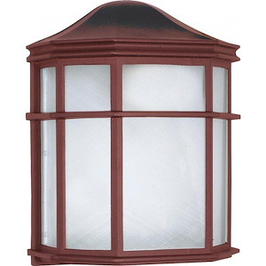 One Light Wall Sconce-7.75 Inches Wide by 9.75 Inches High