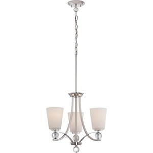 Connie-Three Light Chandelier-18 Inches Wide by 29 Inches High