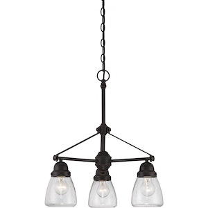 Laurel-Three Light Chandelier-21.5 Inches Wide by 23.06 Inches High