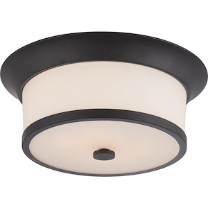 Mobili-Two Light Flush Mount-13.13 Inches Wide by 5.13 Inches High - 446909