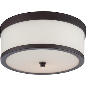 Celine-Two Light Flush Mount-13.63 Inches Wide by 6.13 Inches High