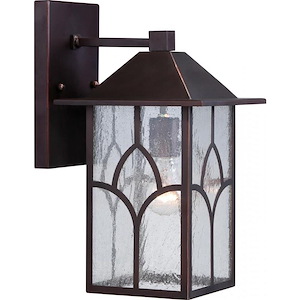 Stanton-One Light Outdoor Wall Lantern-8 Inches Wide by 14.5 Inches High - 446874