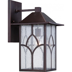 Stanton-One Light Outdoor Wall Lantern-10 Inches Wide by 17.63 Inches High