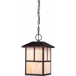 Tanner-One Light Outdoor Hanging Lantern-8.38 Inches Wide by 13 Inches High