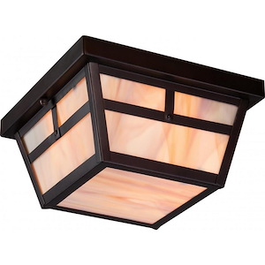 Tanner-Two Light Outdoor Flush Mount-9.25 Inches Wide by 9.25 Inches High - 446986