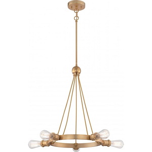 Paxton-Five Light Chandelier-27.75 Inches Wide by 23.75 Inches High - 487663