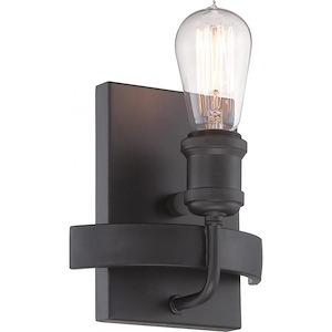 Paxton-One Light Wall Sconce-6.75 Inches Wide by 9.38 Inches High