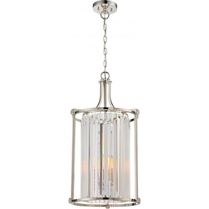 Krys-Four Light Foyer-14.63 Inches Wide by 26.25 Inches High