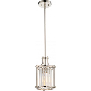 Krys-One Light Mini-Pendant-7.88 Inches Wide by 50.25 Inches High - 184104