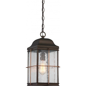 Howell-One Light Outdoor Hanging Lantern-8.75 Inches Wide by 17.13 Inches High - 668637