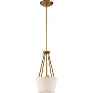 Seneca-One Light Mini-Pendant-8 Inches Wide by 16 Inches High - 669438