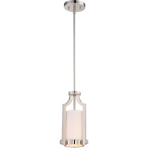 Meadow-One Light Mini-Pendant-6.5 Inches Wide by 51.13 Inches High - 668726