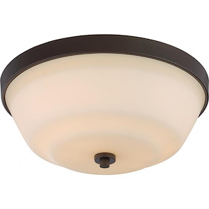 Willow-Two Light Flush Mount-13.5 Inches Wide by 5.5 Inches High - 668656