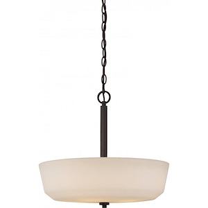 Willow-Four Light Pendant-18 Inches Wide by 17.63 Inches High - 668653