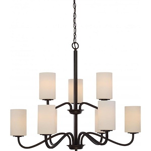 Willow-Nine Light 2-Tier Chandelier-32 Inches Wide by 27.13 Inches High - 668651