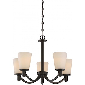 Laguna-Five Light Chandelier-23 Inches Wide by 17.13 Inches High - 668646