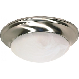 1 Light Twist Lock Flush Mount-11.5 Inches Wide by 4.5 Inches High