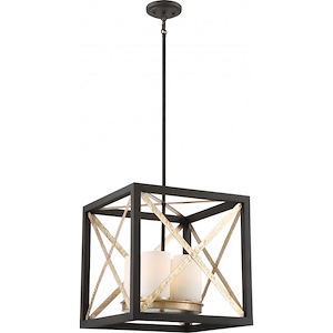 Boxer-Four Light Pendant-17 Inches Wide by 17 Inches High