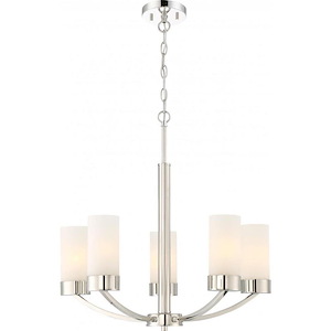 Denver-Five Light Chandelier-11.63 Inches Wide by 18.75 Inches High