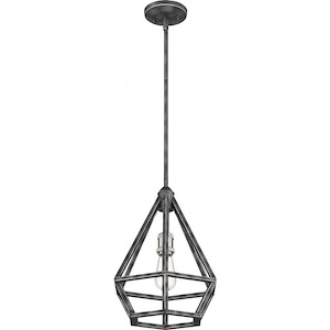 Orin-One Light Pendant-12 Inches Wide by 15.38 Inches High