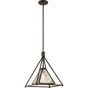 Mystic-One Light Medium Pendant-14 Inches Wide by 17.38 Inches High - 668780