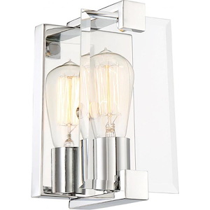 Shelby-One Light Wall Sconce-4.88 Inches Wide by 8.13 Inches High