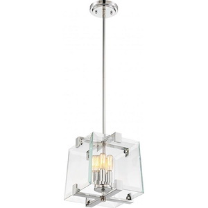 Shelby-One Light Pendant-10.63 Inches Wide by 10 Inches High