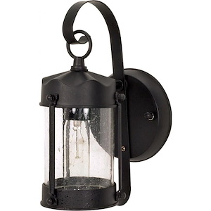 One Light Wall Sconce-5 Inches Wide by 10.625 Inches High