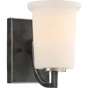 Chester-One Light Wall Sconce-5.13 Inches Wide by 7.75 Inches High