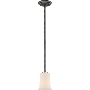 Chester-One Light Mini-Pendant-5.13 Inches Wide by 8.5 Inches High