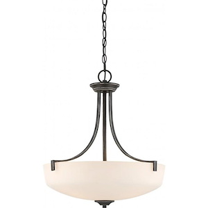 Chester-Three Light Pendant-18.88 Inches Wide by 21.5 Inches High