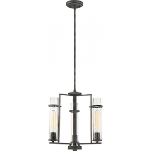 Donzi-Three Light Chandelier-17 Inches Wide by 17.38 Inches High - 668761