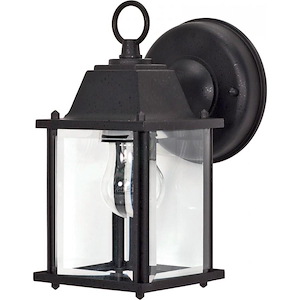 One Light Wall Sconce-4.375 Inches Wide by 8.625 Inches High
