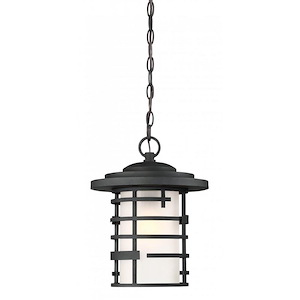 Lansing-1 Light Outdoor Hanging Lantern-11 Inches Wide by 13.88 Inches High