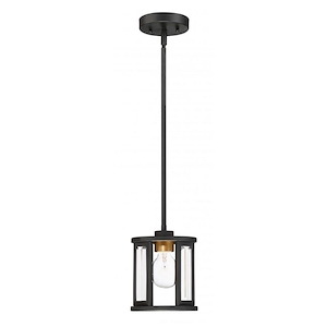 Payne-1 Light Mini Pendant in Traditional Style-6.5 Inches Wide by 8.5 Inches High