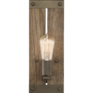 Winchester-1 Light Wall Sconce-5 Inches Wide by 13.38 Inches High