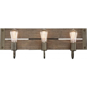 Winchester-3 Light Bath Vanity-24 Inches Wide by 8.63 Inches High - 1004377