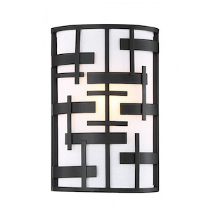 Lansing-2 Light Wall Sconce in Traditional Style-8 Inches Wide by 12 Inches High - 1004201