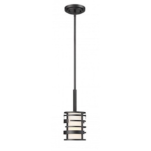 Lansing-1 Light Mini Pendant in Traditional Style-5.25 Inches Wide by 12 Inches High - 1004196